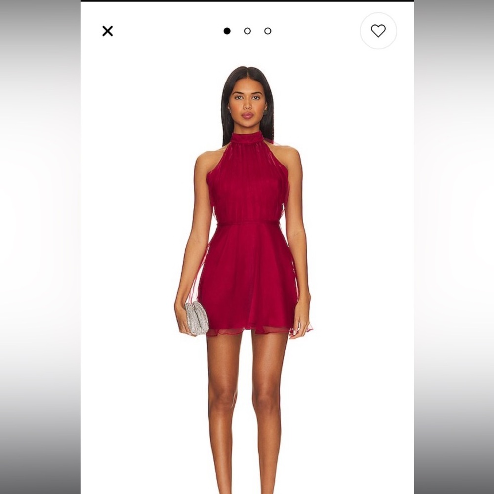 Lovers and friends heart breaker mini dress